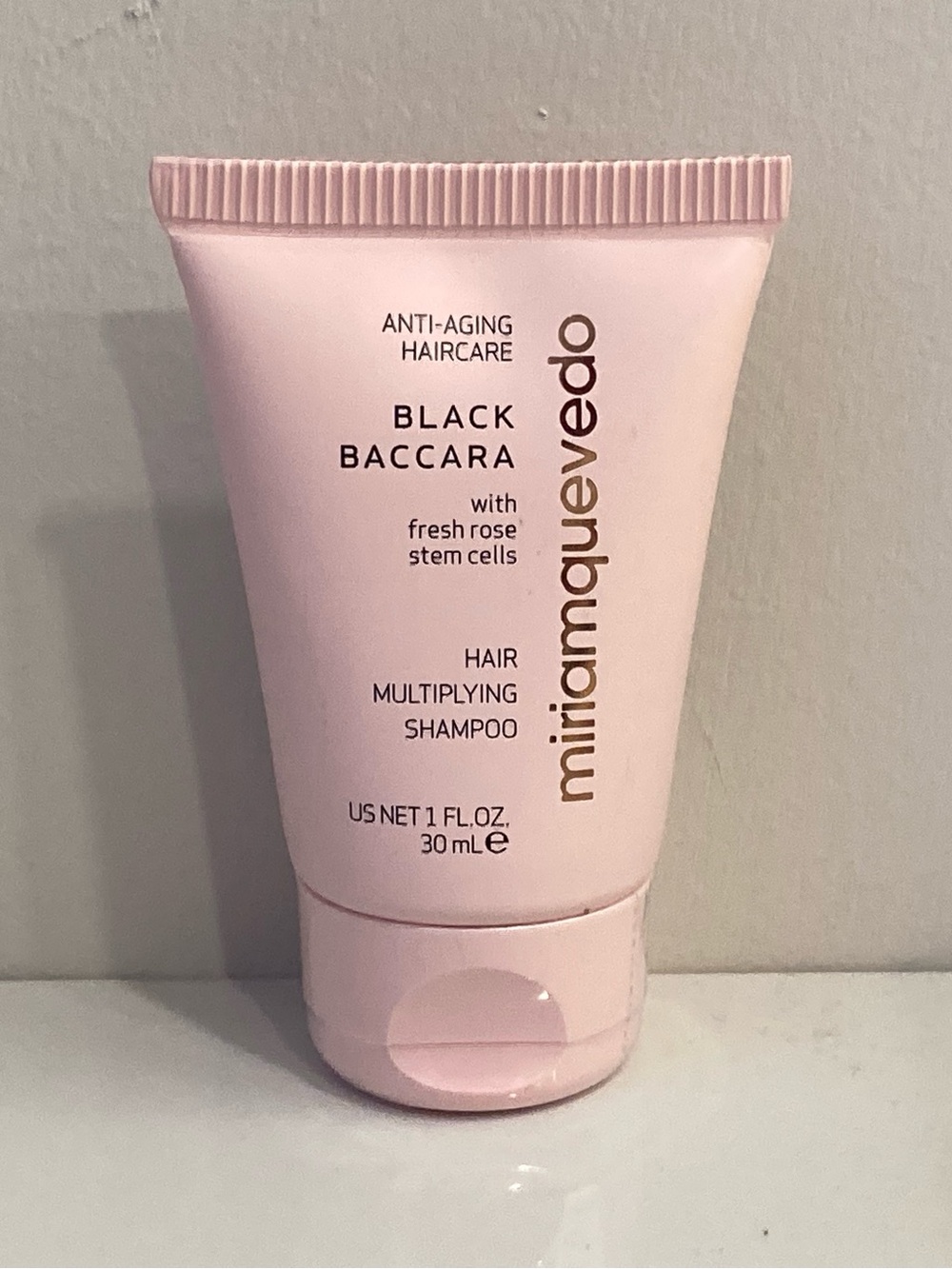 Miriam Quevedo Black Baccara Hair Multiplying Shampoo 30ml Sealed